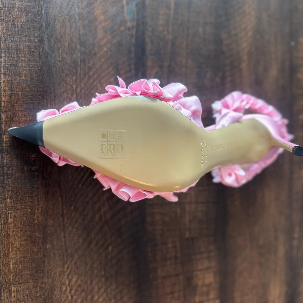 Mach and Mach pink heels sz 36 or 6.5 - Picture 5 of 5